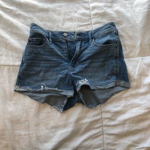 Hollister jean shorts